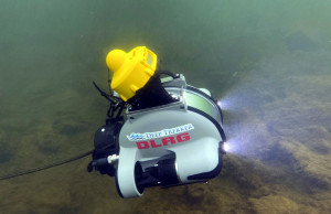 Eine weitere Unterwasserdrohne der DLRG Bayern im Einsatz. Foto: Udo Hurdes, DLRG