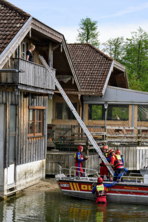 Evakuierung aus einem Gebäude